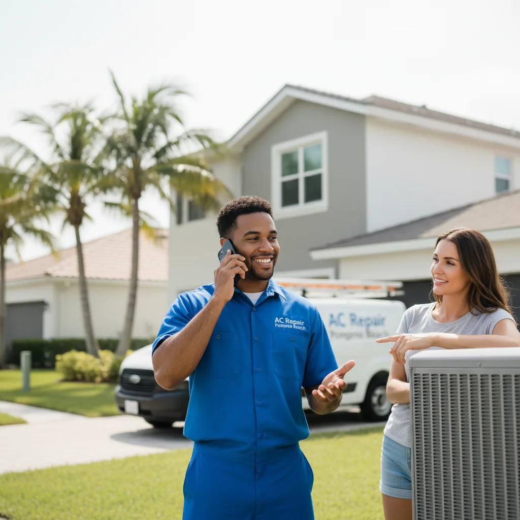 AC Repair Pompano Beach customer support in Brownfield